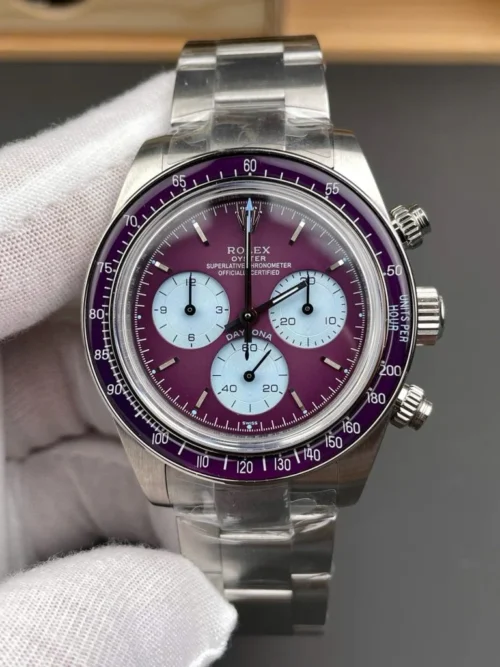 Rolex Daytona 116508 Warm Burgundy Super Clone